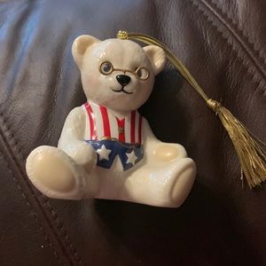 Lenox “Teddy’s 100th Anniversary” 2002 Patriotic Teddy Bear.